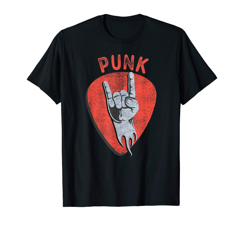 Distressed Metal Punk Rocker T-Shirt - Fun Novelty Design for Adults - T-Shirt, Sweatshirt, Hoodie