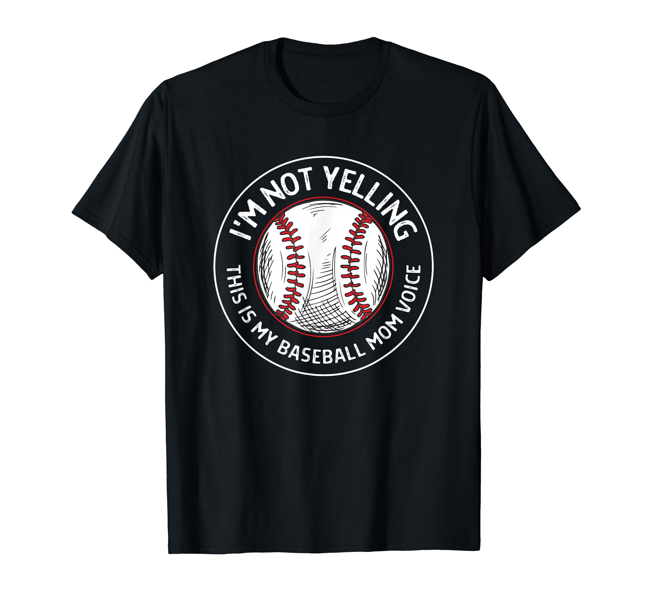 This Is My Baseball Mom Voice Womens T-Shirt - Novelty Apparel for Adults - T-Shirt, Sweatshirt, Hoodie