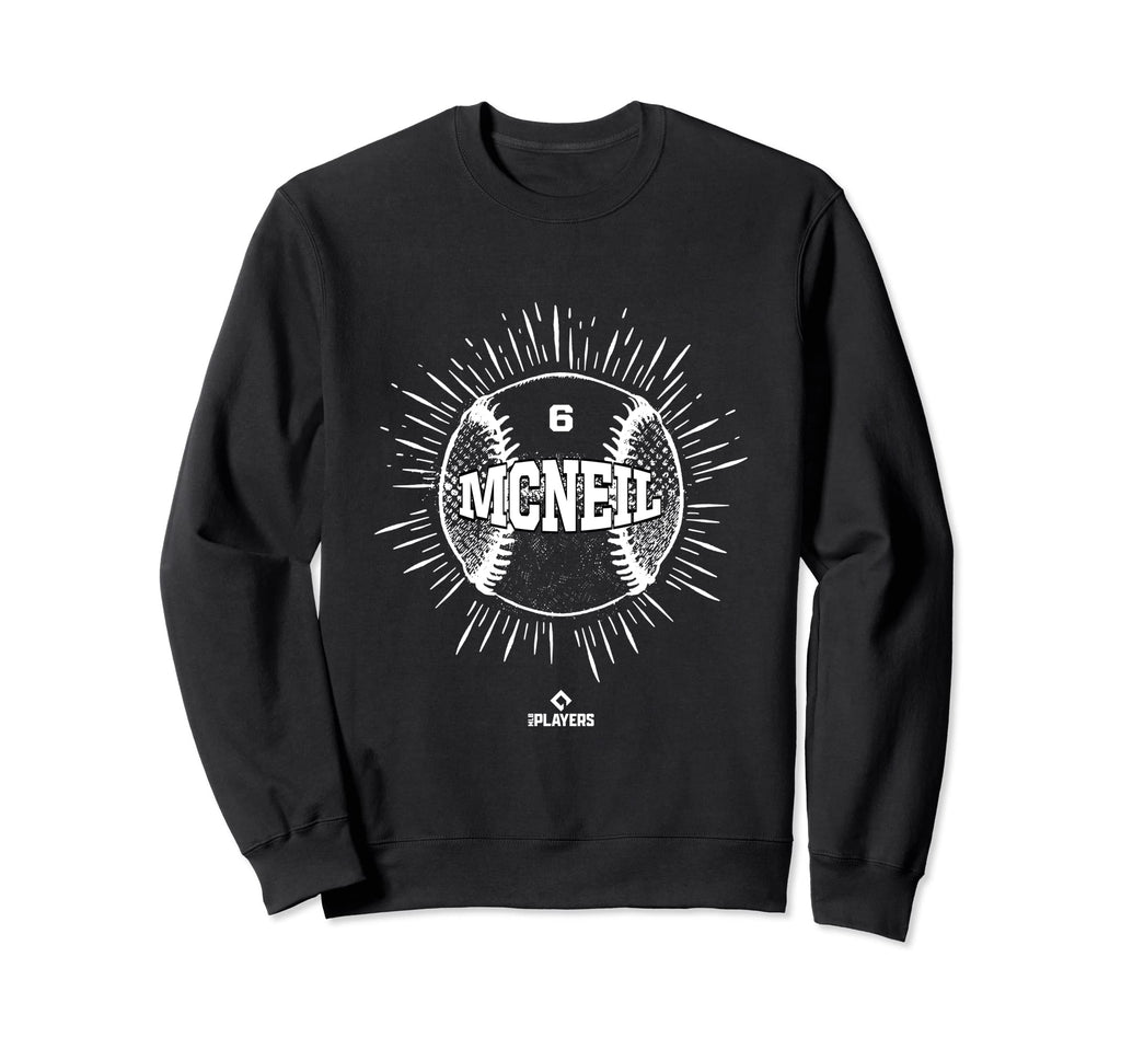 Jeff Mcneil Baseball Mlbpa New York Sweatshirt - Fun Novelty Design Unisex - T-Shirt, Sweatshirt, Hoodie