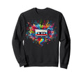 Cassette Hip Hop Music Party Sweatshirt - Novelty Apparel Men Women - T-Shirt, Sweatshirt, Hoodie