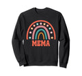 Mema Groovy Grandma Rainbow Boho Sweatshirt - Casual Everyday Wear Unisex - T-Shirt, Sweatshirt, Hoodie