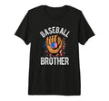 Mens Baseball Brother Usa Flag Tri Blend T-Shirt - Streetwear Style Unisex - T-Shirt, Sweatshirt, Hoodie