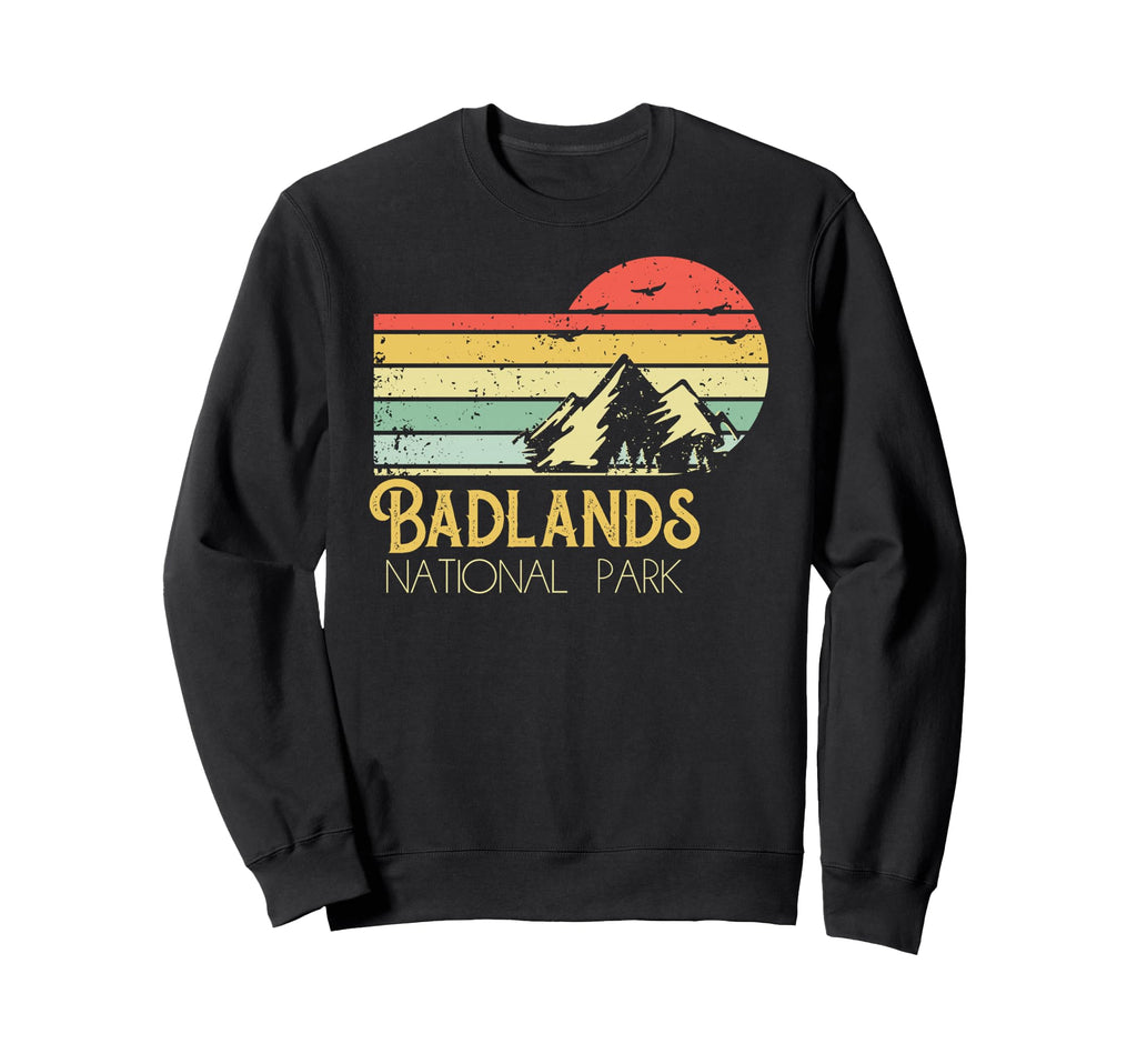 Badlands National Park Outdoor Sweatshirt - Unique Graphic Unisex - T-Shirt, Sweatshirt, Hoodie