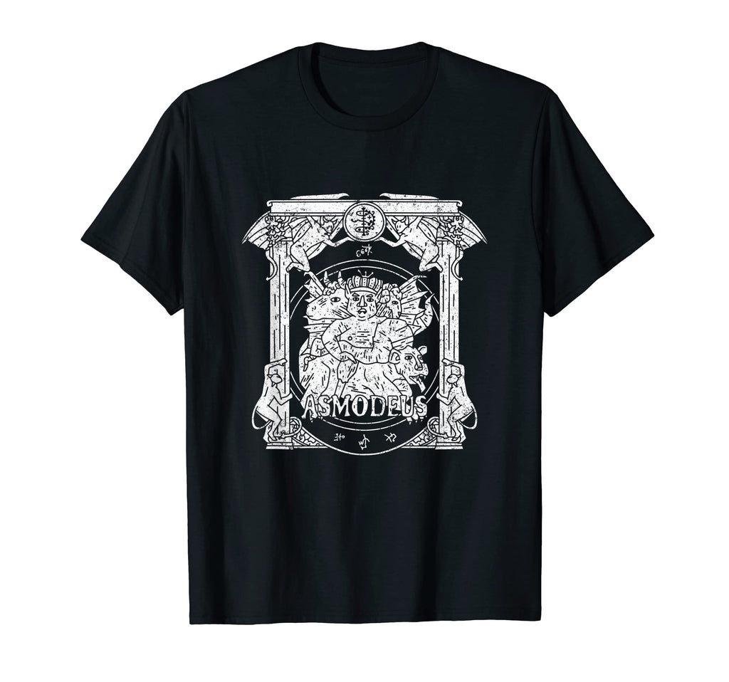 Asmodeus Solomon Goetia Occult Demon T-Shirt - Graphic Print Men Women - T-Shirt, Sweatshirt, Hoodie
