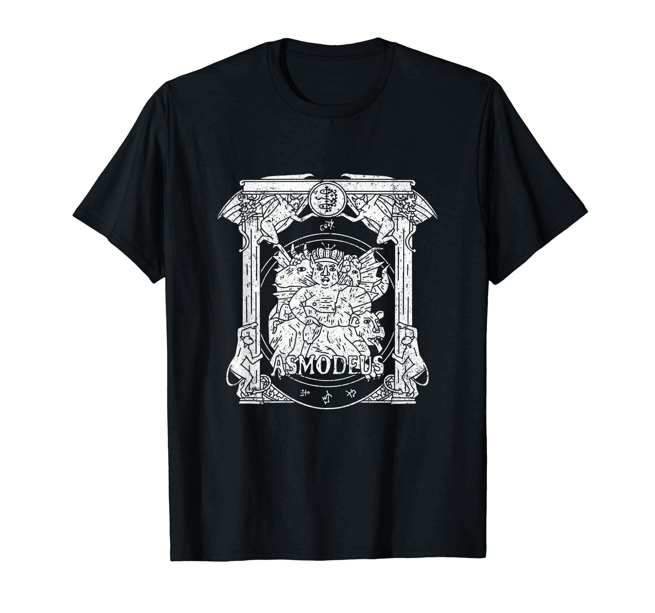 Asmodeus Solomon Goetia Occult Demon T-Shirt - Graphic Print Men Women - T-Shirt, Sweatshirt, Hoodie