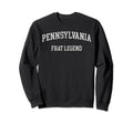 Pennsylvania Frat Legend Funny Sweatshirt - Graphic Print Unisex - T-Shirt, Sweatshirt, Hoodie
