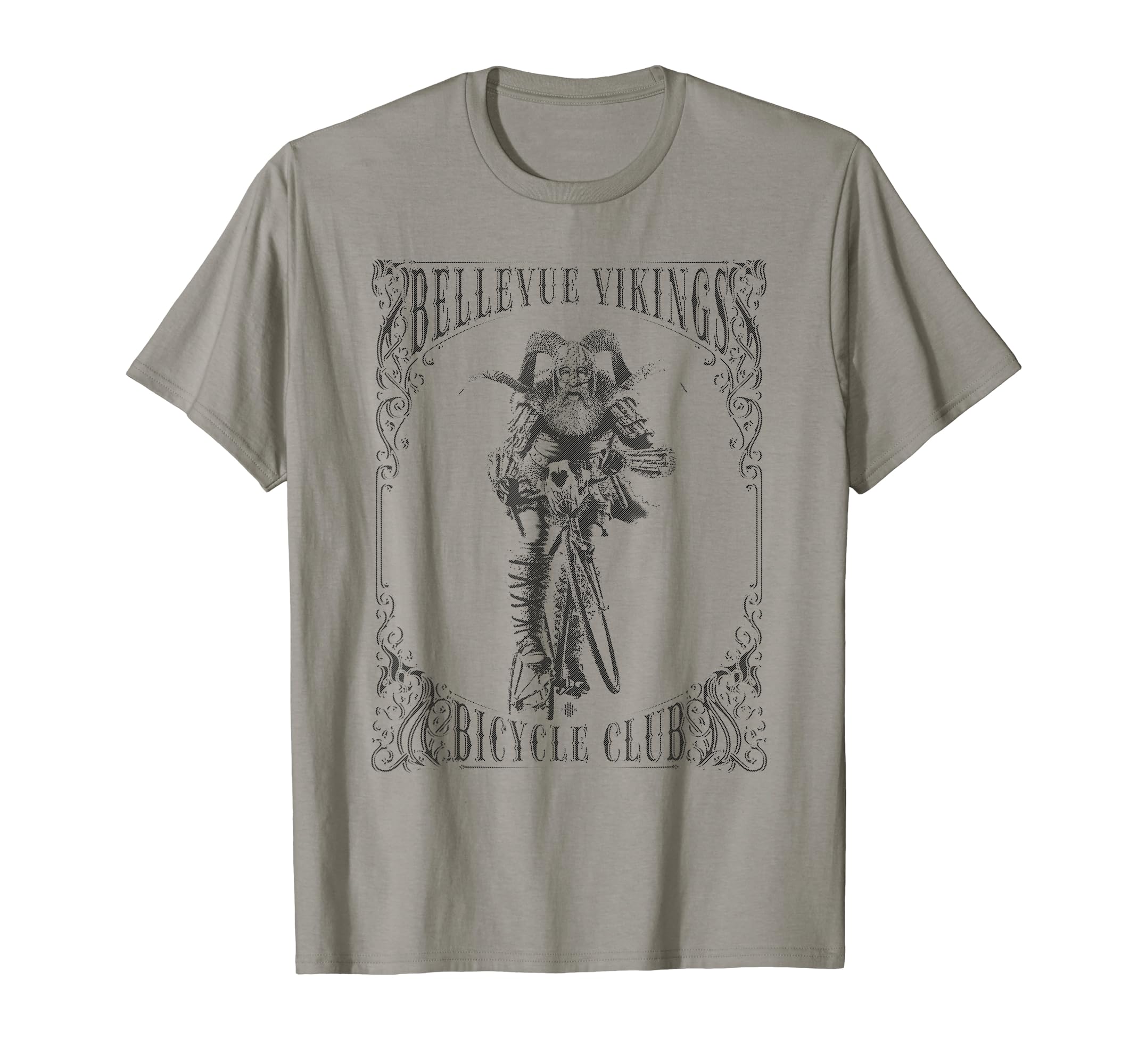 Viking Bicycle Club Epic Mountain T-Shirt - Minimalist Print Men Women - T-Shirt, Sweatshirt, Hoodie