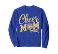 Cheer Mom Biggest Fan Cheerleader Sweatshirt - Novelty Apparel Unisex - T-Shirt, Sweatshirt, Hoodie