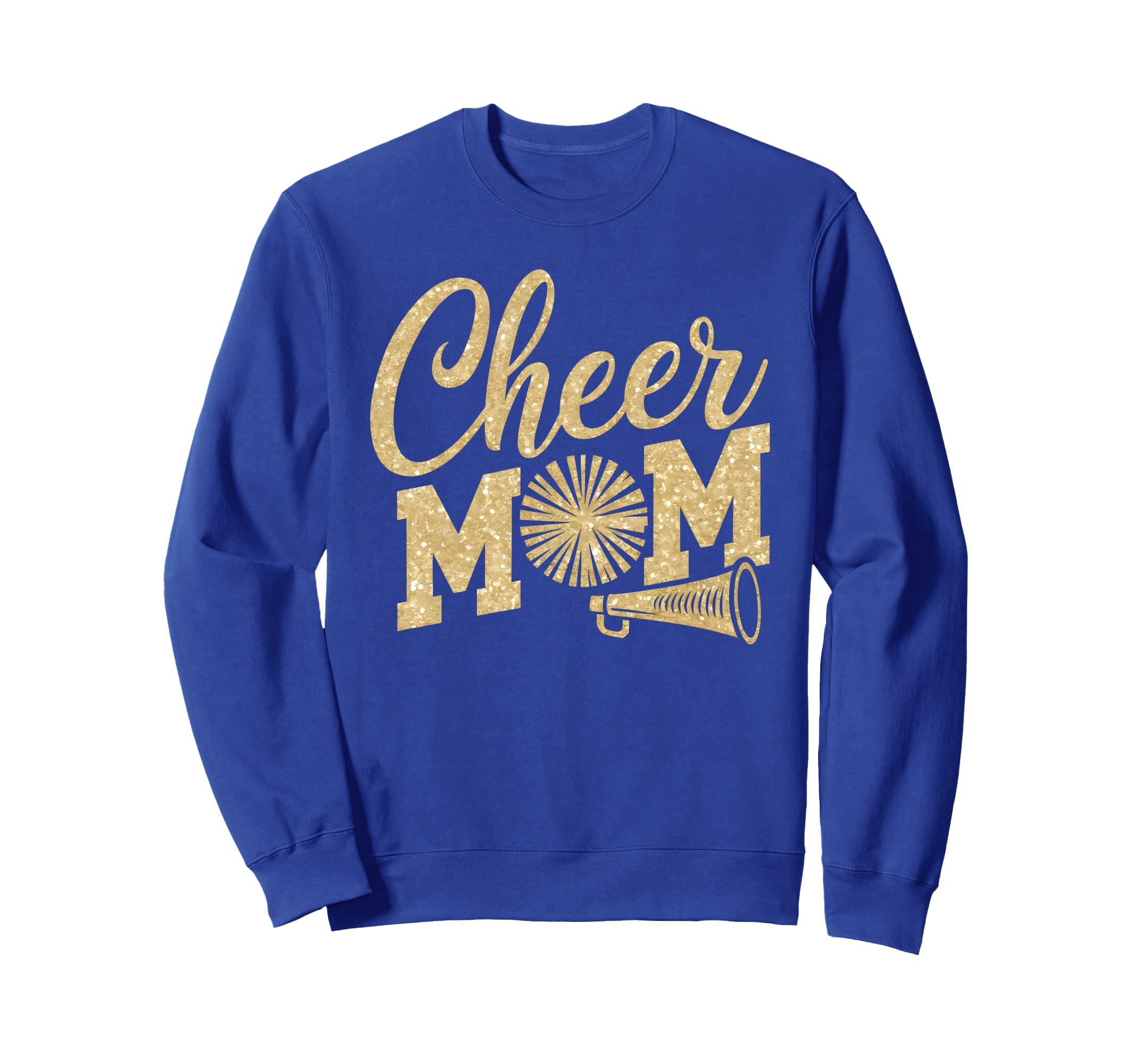 Cheer Mom Biggest Fan Cheerleader Sweatshirt - Novelty Apparel Unisex - T-Shirt, Sweatshirt, Hoodie
