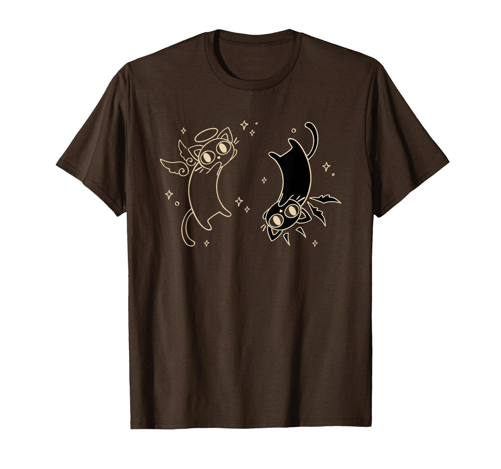 Y2K 90S Ying Yang Cat Tomcat Evil And T-Shirt - Graphic Print for Adults - T-Shirt, Sweatshirt, Hoodie