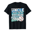 Uncle Birthday Baseball Family Matching T-Shirt - Trendy Graphic for Adults - T-Shirt, Sweatshirt, Hoodie