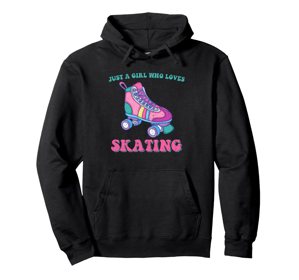 Roller Skate Just Who Loves Roller Hoodie - Unique Graphic for Adults - T-Shirt, Sweatshirt, Hoodie