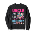 Uncle Birthday Rolling Skate Bday Sweatshirt - Minimalist Print Men Women - T-Shirt, Sweatshirt, Hoodie