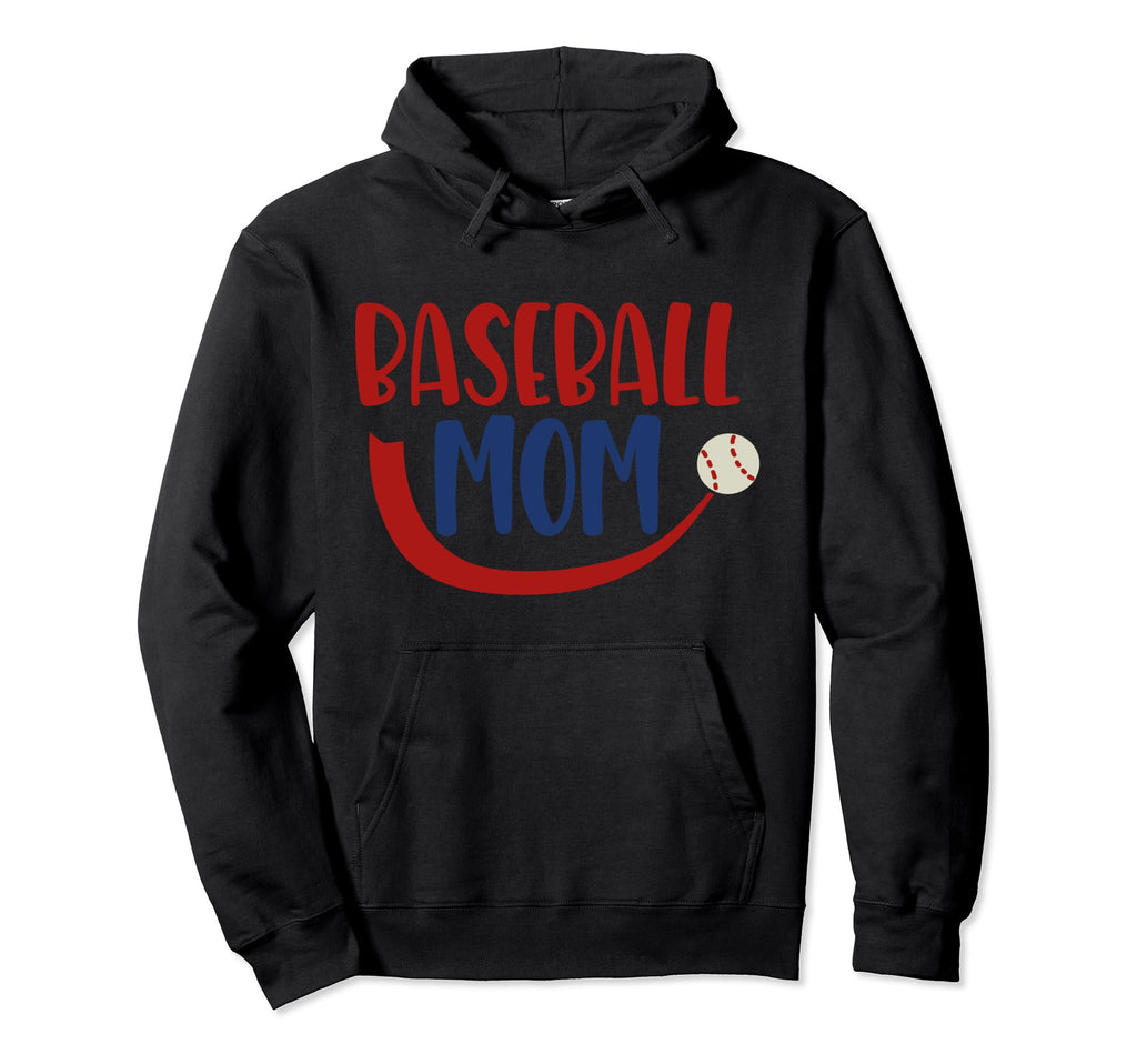 Baseball Mom Mother Sports Team Sweatshirt - Streetwear Style for Adults - T-Shirt, Sweatshirt, Hoodie
