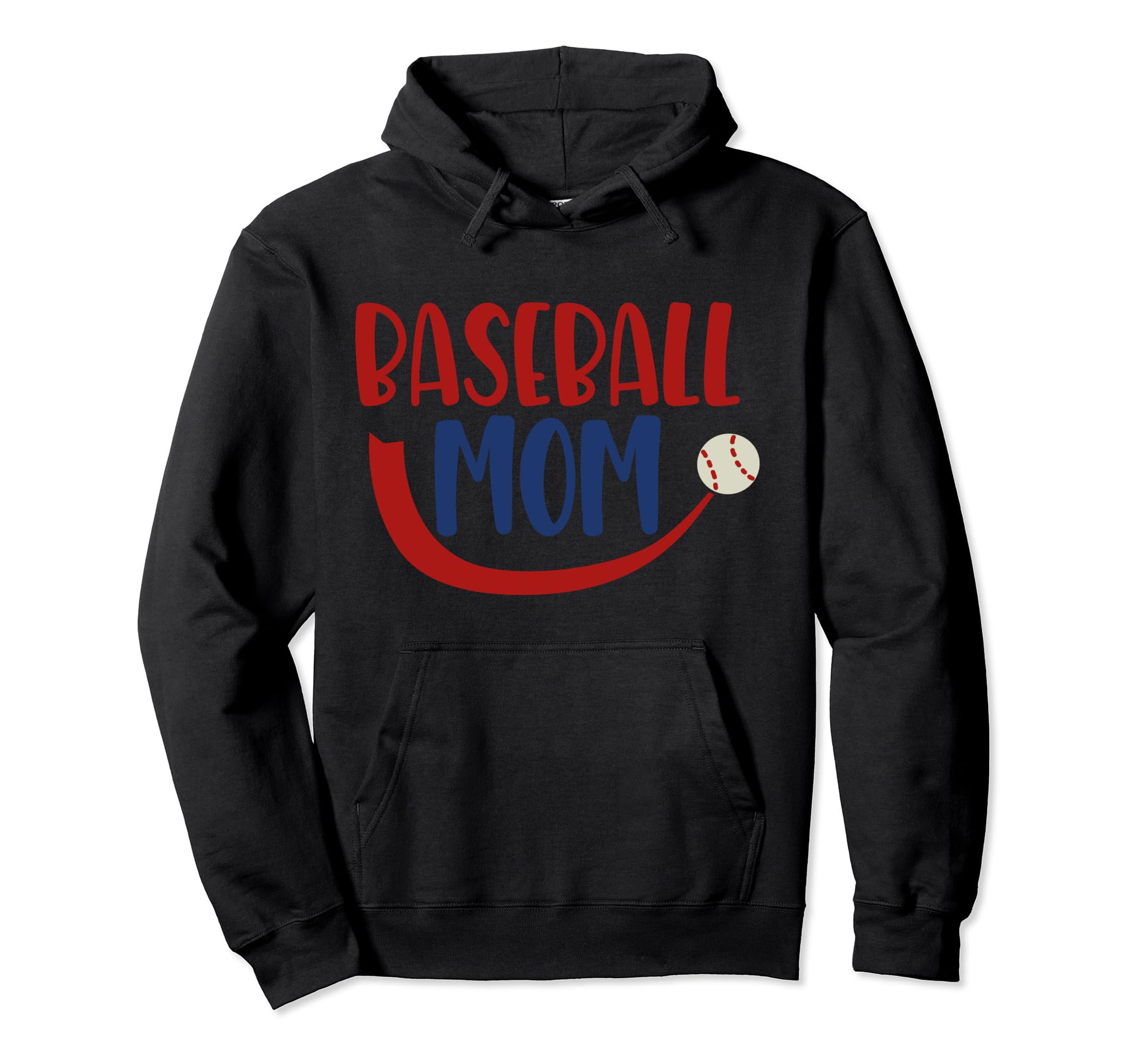 Baseball Mom Mother Sports Team Sweatshirt - Streetwear Style for Adults - T-Shirt, Sweatshirt, Hoodie