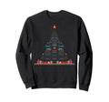 Arcade Games Gaming Tree Sweatshirt - Minimalist Print Men Women - T-Shirt, Sweatshirt, Hoodie