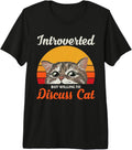 Introvert Cat Humor Co - Adult & Kids T-Shirts, Sweatshirts & Hoodies apparel design preview 1