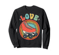 Roller Skating Skater Love Skate Sweatshirt - Custom Art Print Men Women - T-Shirt, Sweatshirt, Hoodie