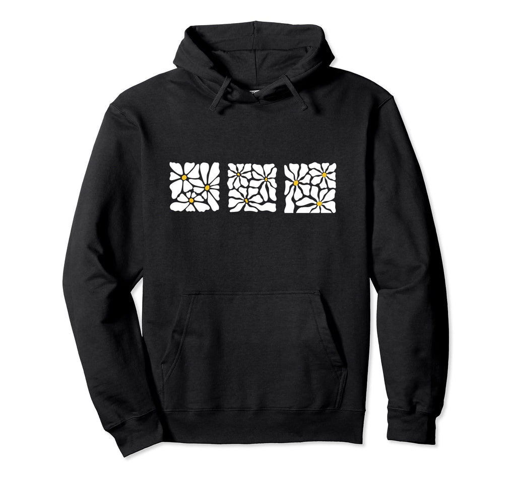 Pretty Boho Daisies Flowers Daisy Hoodie - Streetwear Style Unisex - T-Shirt, Sweatshirt, Hoodie