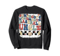 Somebody Loudmouth Uncle Baseball Sweatshirt - Unique Graphic Men Women - T-Shirt, Sweatshirt, Hoodie
