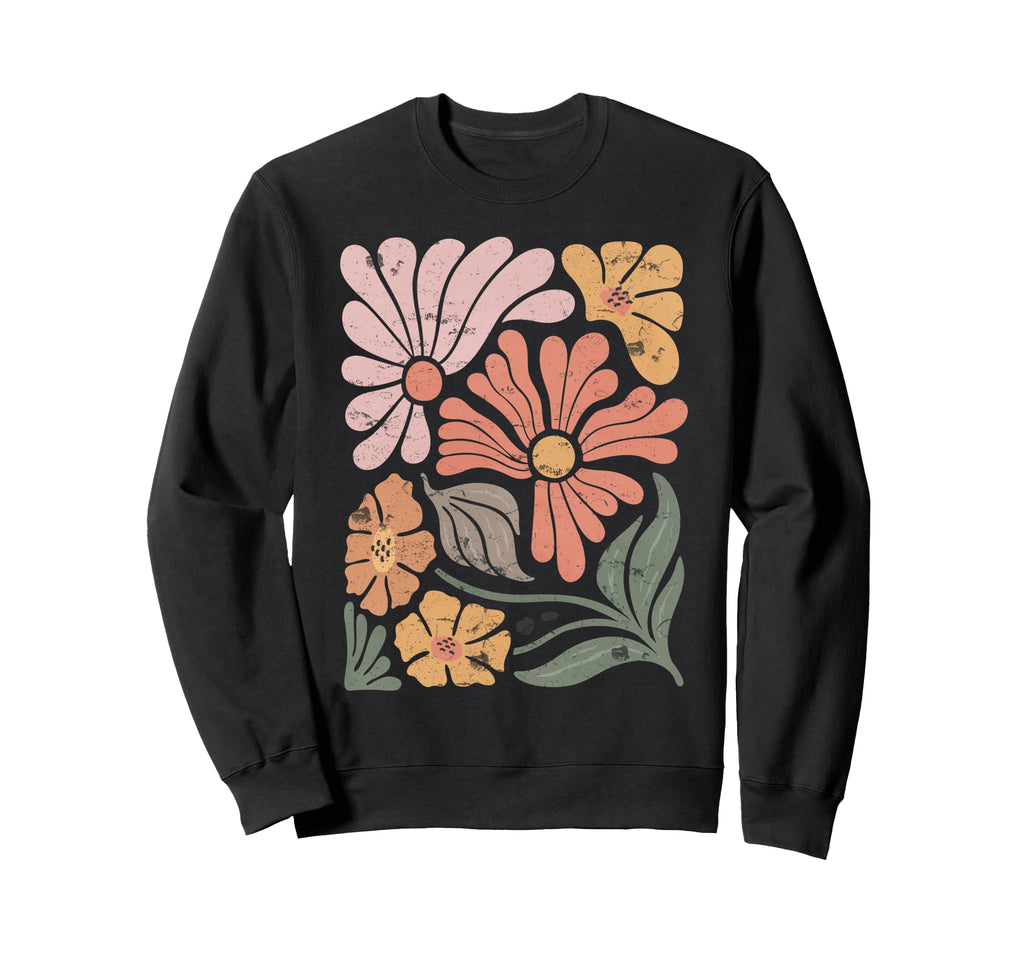 Bohobloom Vibe Boho Art Floral T-Shirt - Custom Art Print Men Women - T-Shirt, Sweatshirt, Hoodie