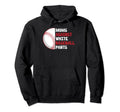 Moms Against White Baseball Pants Funny Hoodie - Aesthetic Graphic Unisex - T-Shirt, Sweatshirt, Hoodie