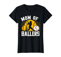 Mom Ballers Mom Baseball And Softball T-Shirt - Trendy Graphic for Adults - T-Shirt, Sweatshirt, Hoodie