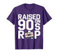 Raised 90S Rap Old School Hip Hop T-Shirt - Streetwear Style for Adults - T-Shirt, Sweatshirt, Hoodie