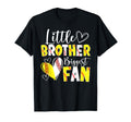 Little Brother Biggest Fan Baseball T-Shirt - Aesthetic Graphic for Adults - T-Shirt, Sweatshirt, Hoodie