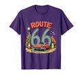 Desert Road Trip Route 66 Red Car T-Shirt - Casual Everyday Wear Men Women - T-Shirt, Sweatshirt, Hoodie