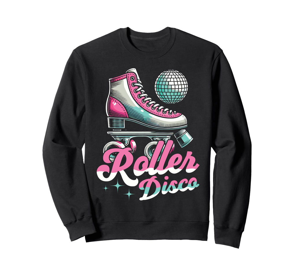 Roller Skating Skate 1970S Sweatshirt - Fun Novelty Design Men Women - T-Shirt, Sweatshirt, Hoodie