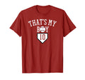 10 Thats My Baseball Number Baseball Mom T-Shirt - Streetwear Style Unisex - T-Shirt, Sweatshirt, Hoodie