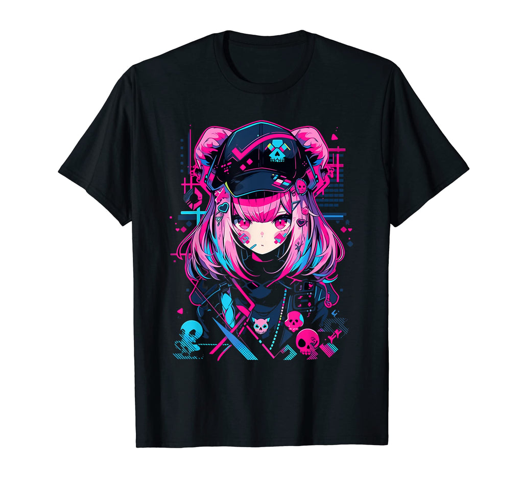 Anime Manga Cyberpunk Japanese T-Shirt - Casual Everyday Wear Men Women - T-Shirt, Sweatshirt, Hoodie