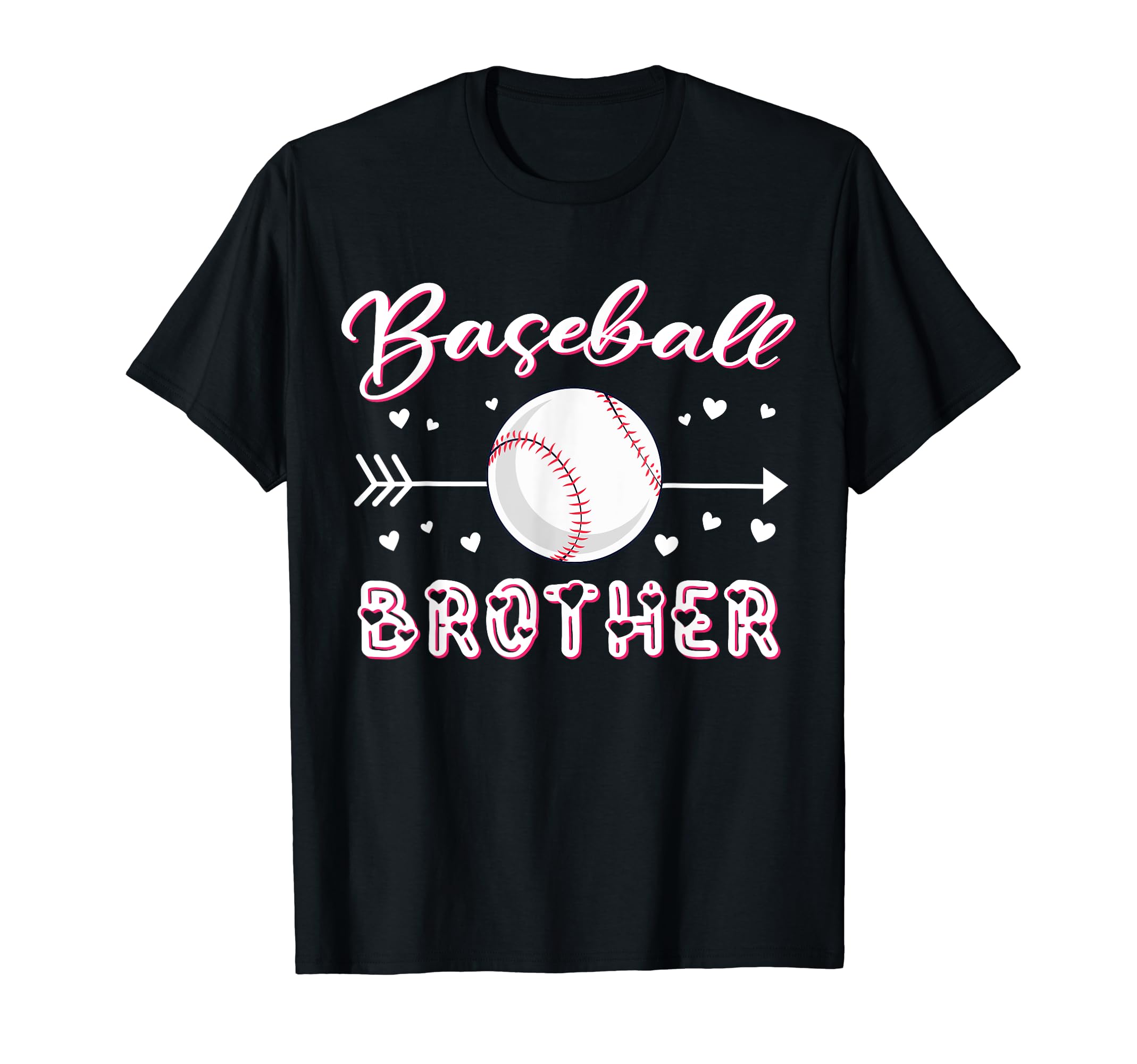 Baseball Brother Baseball Sport Lover T-Shirt - Trendy Graphic for Adults - T-Shirt, Sweatshirt, Hoodie