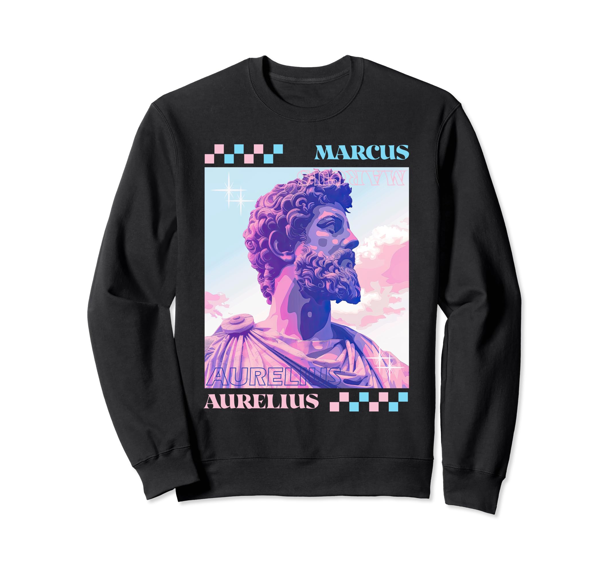 Marcus Aurelius Stoic Philosophy Y2K Sweatshirt - Trendy Graphic Men Women - T-Shirt, Sweatshirt, Hoodie