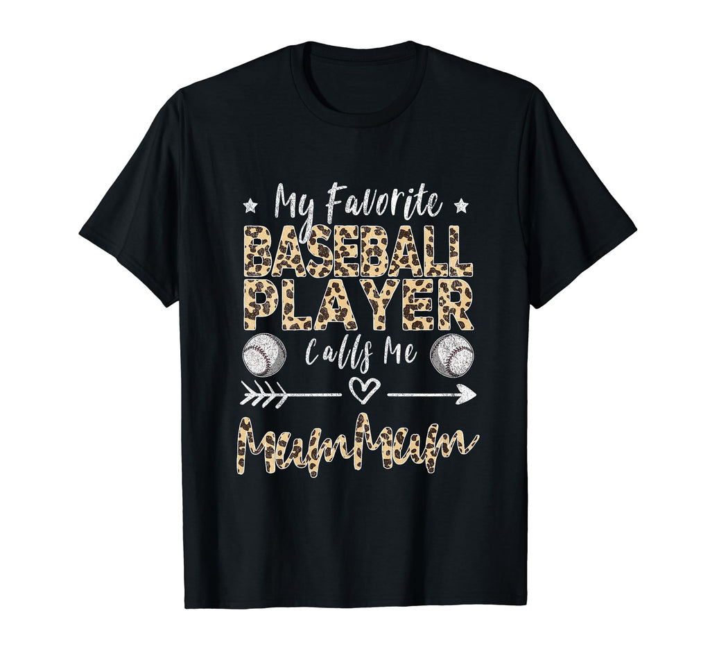 My Favorite Baseball Player Calls Me T-Shirt - Minimalist Print Men Women - T-Shirt, Sweatshirt, Hoodie