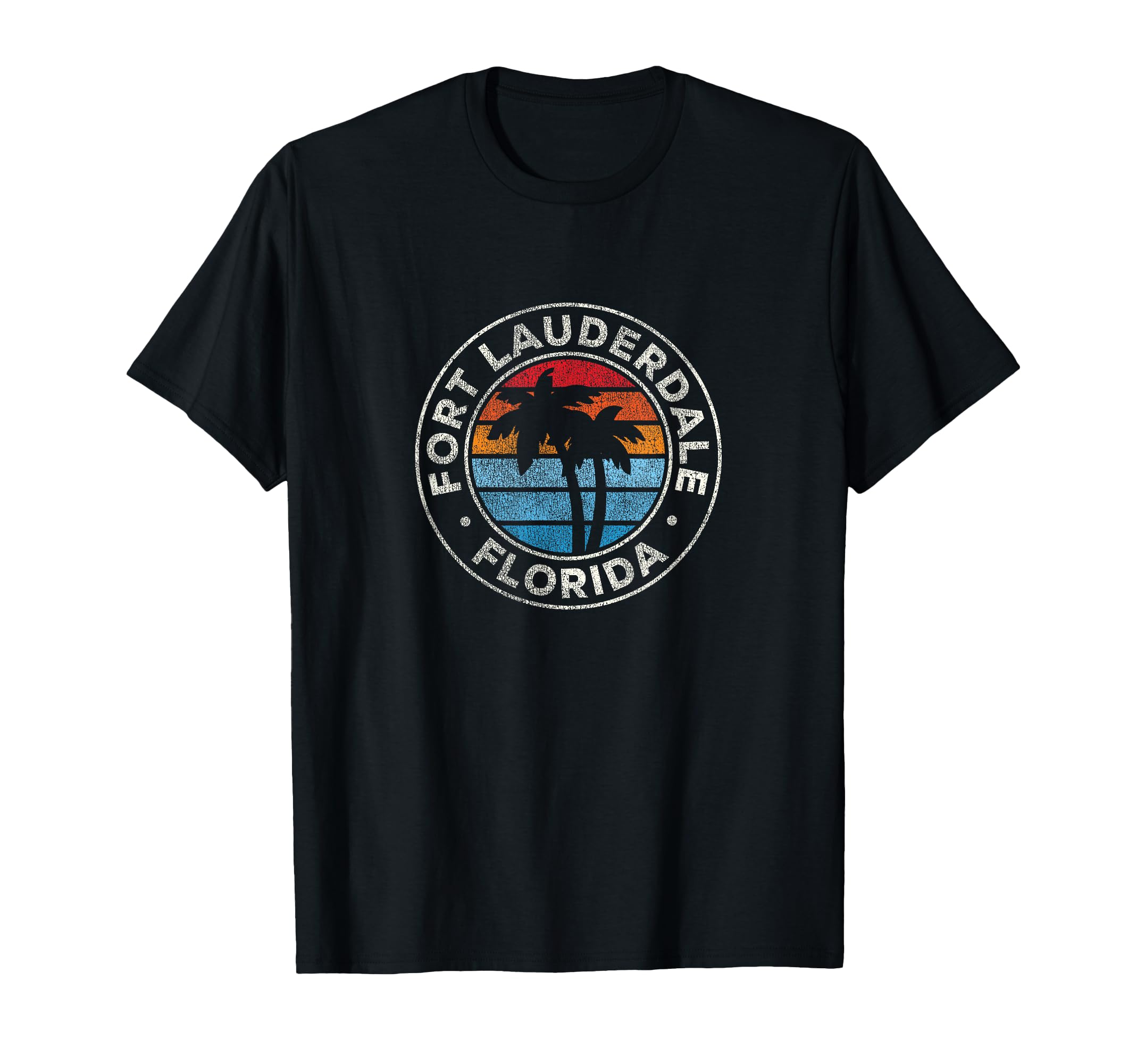 Fort Lauderdale Florida Fl 70S T-Shirt - Trendy Graphic Men Women - T-Shirt, Sweatshirt, Hoodie