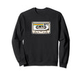 1972 Mixtape Distressed Cassette Tape Sweatshirt - Graphic Print Unisex - T-Shirt, Sweatshirt, Hoodie