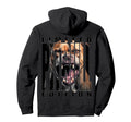 Back Y2K Streetwear Dog Pit Bull Hoodie - Trendy Graphic Unisex - T-Shirt, Sweatshirt, Hoodie