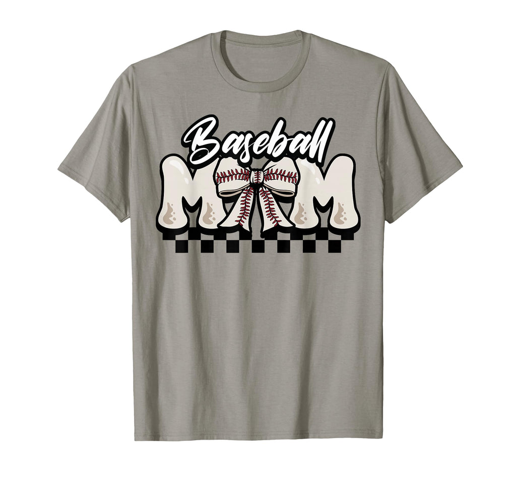 Baseball Mom Mothers Day Coquette T-Shirt - Aesthetic Graphic for Adults - T-Shirt, Sweatshirt, Hoodie