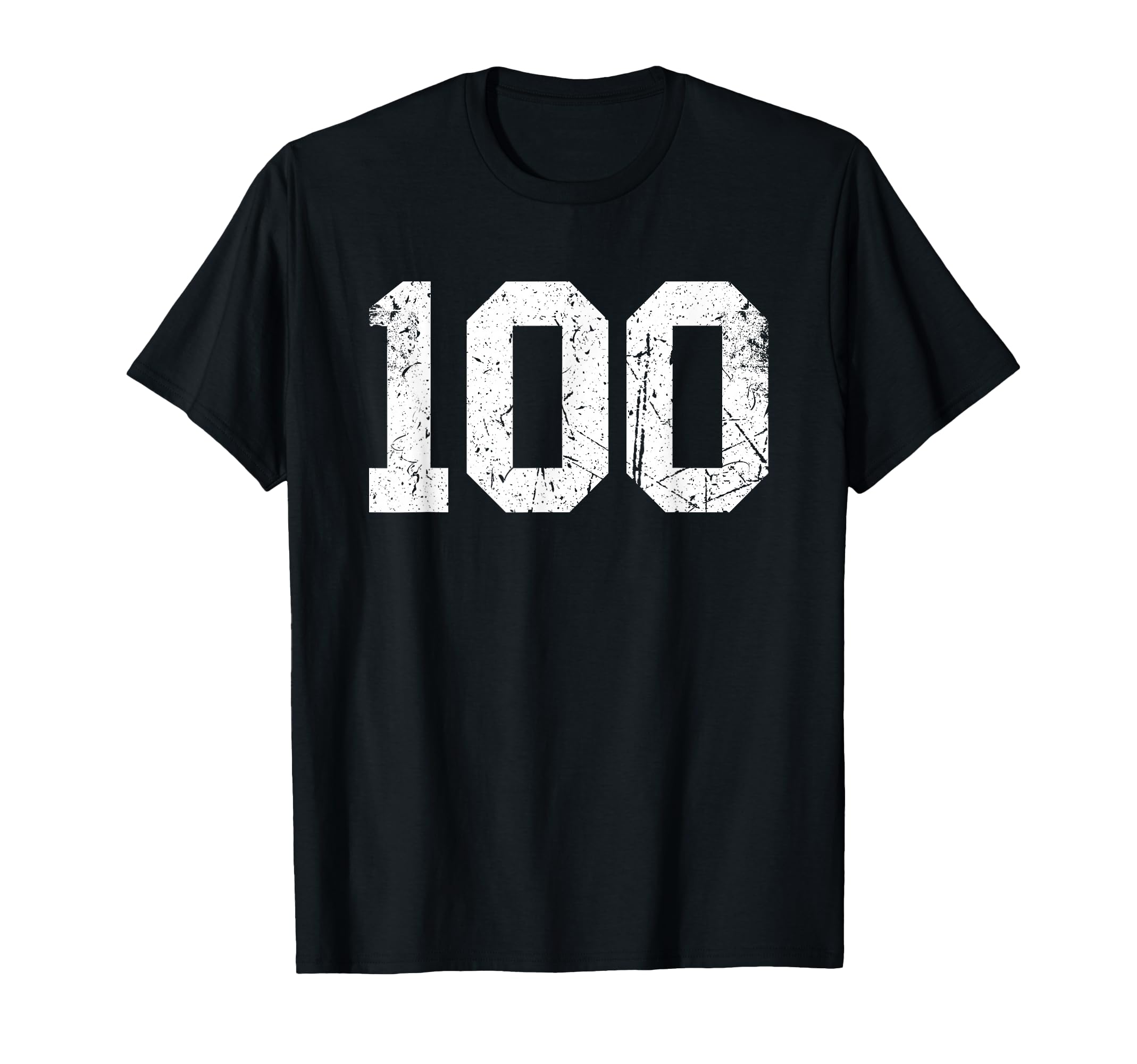 Number 100 Sport White Varsity Number T-Shirt - Streetwear Style Unisex - T-Shirt, Sweatshirt, Hoodie