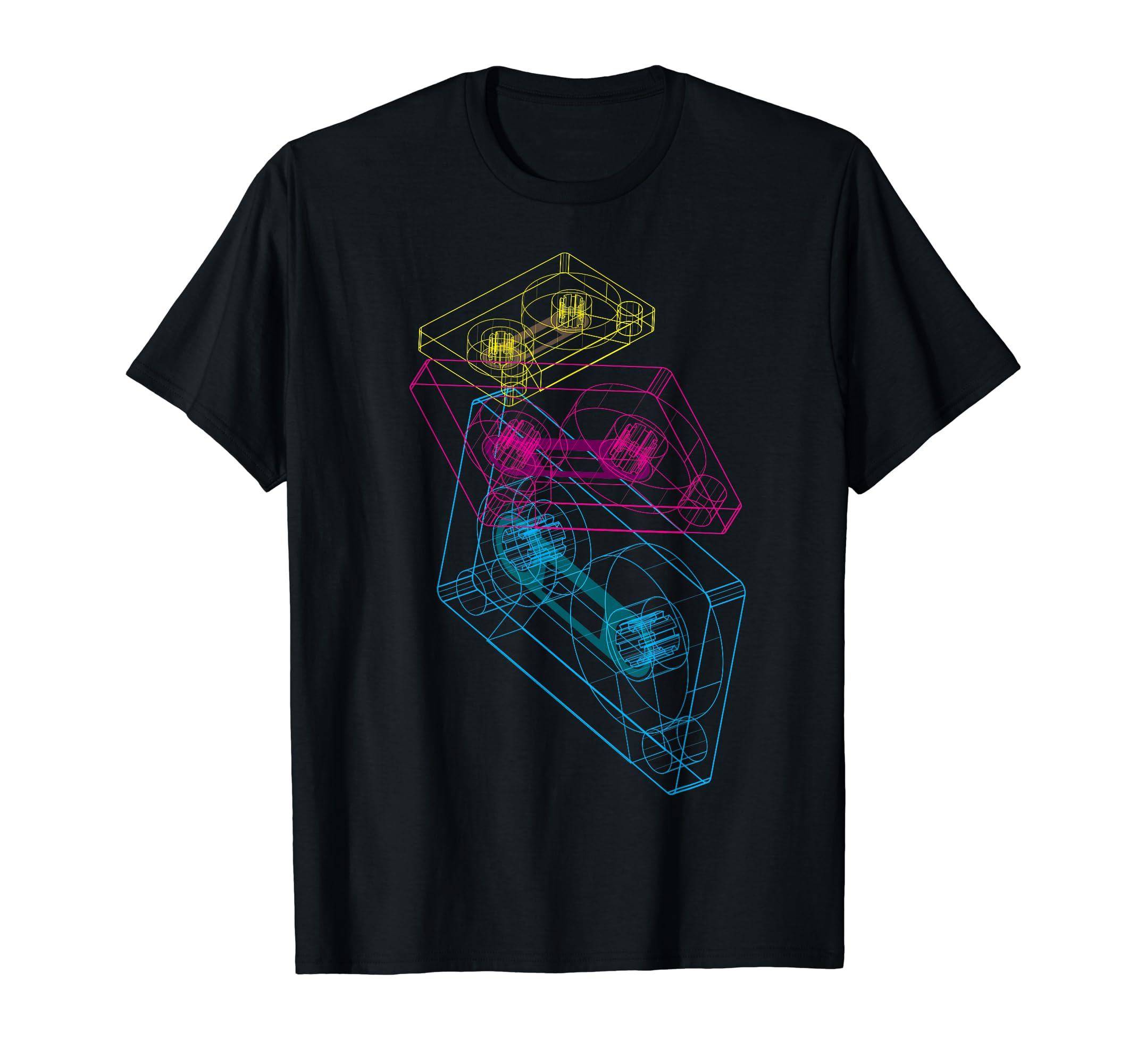 Cassette Tape Album Mixtape Music T-Shirt - Fun Novelty Design Men Women - T-Shirt, Sweatshirt, Hoodie