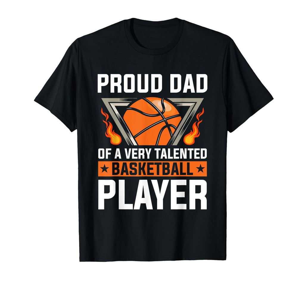 Fathers Day Basketball Dad Game Day T-Shirt - Unique Graphic Men Women - T-Shirt, Sweatshirt, Hoodie