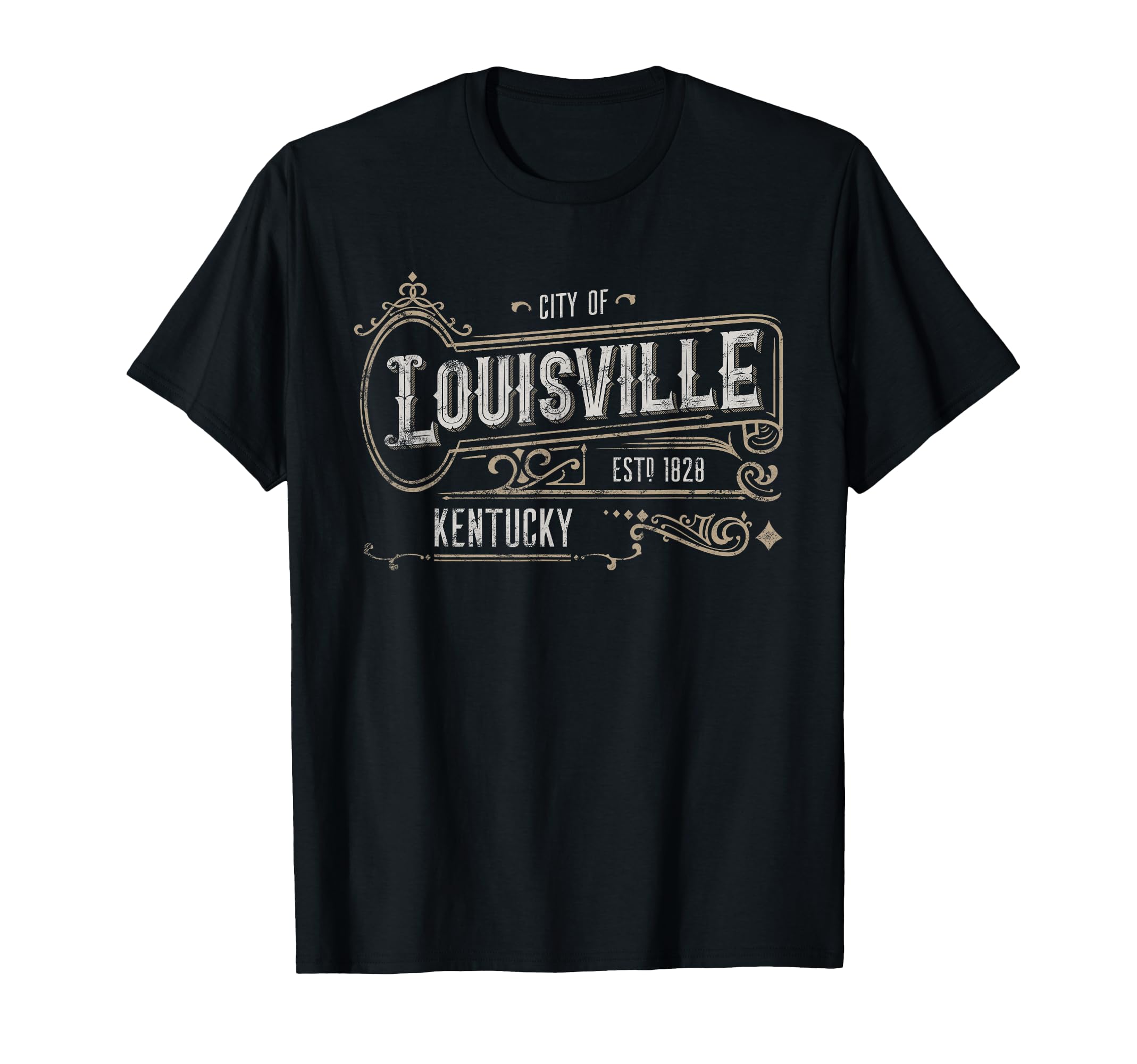 Louisville Ky Victorian Home City T-Shirt - Trendy Graphic Men Women - T-Shirt, Sweatshirt, Hoodie
