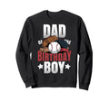 Dad Birthday Matching Baseball Sweatshirt - Streetwear Style Men Women - T-Shirt, Sweatshirt, Hoodie