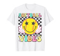 Softball Vibes Softball Groovy Game Day T-Shirt - Fun Novelty Design Unisex - T-Shirt, Sweatshirt, Hoodie