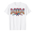 Baseball Mom Coquette Bow Mommy T-Shirt - Fun Novelty Design for Adults - T-Shirt, Sweatshirt, Hoodie