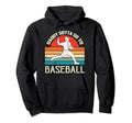 Fathers Day Baseballer Dad Hoodie - Novelty Apparel Unisex - T-Shirt, Sweatshirt, Hoodie
