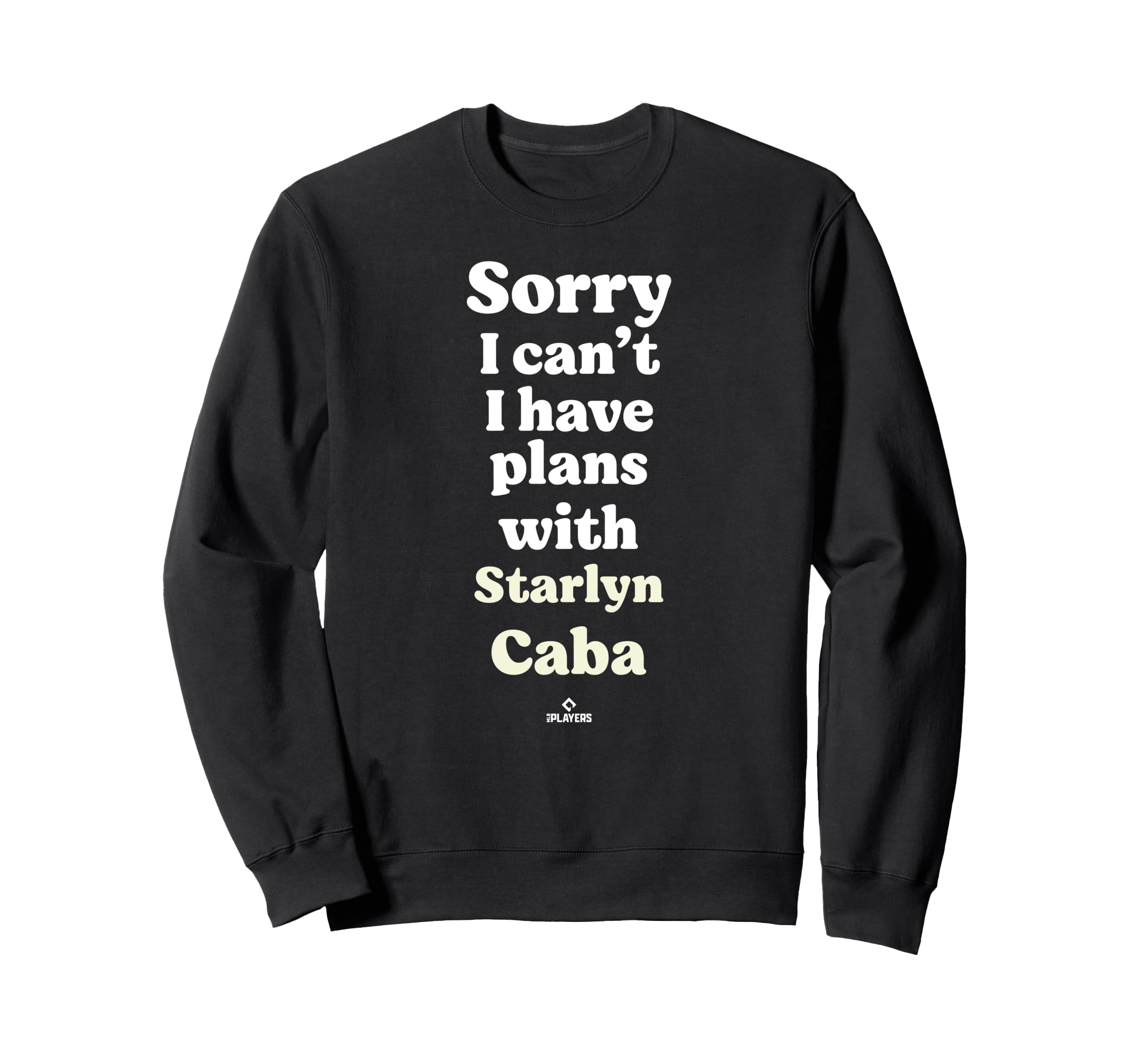 Starlyn Caba Prospect Baseball Fan Sweatshirt - Minimalist Print Unisex - T-Shirt, Sweatshirt, Hoodie