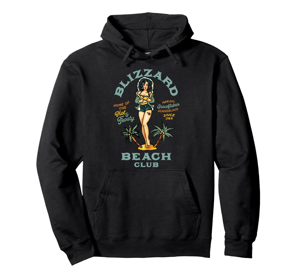 Pin Up Beach Bar Sailor Jerry Hoodie - Casual Everyday Wear Men Women - T-Shirt, Sweatshirt, Hoodie